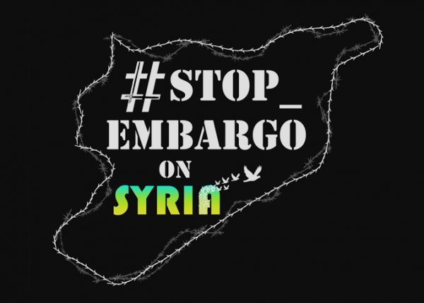 Una petizione per chiedere lo stop all’embargo sulla Siria