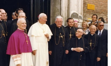 Mons. Perego: il ricordo della visita di san Giovanni Paolo II nella nostra dicoesi